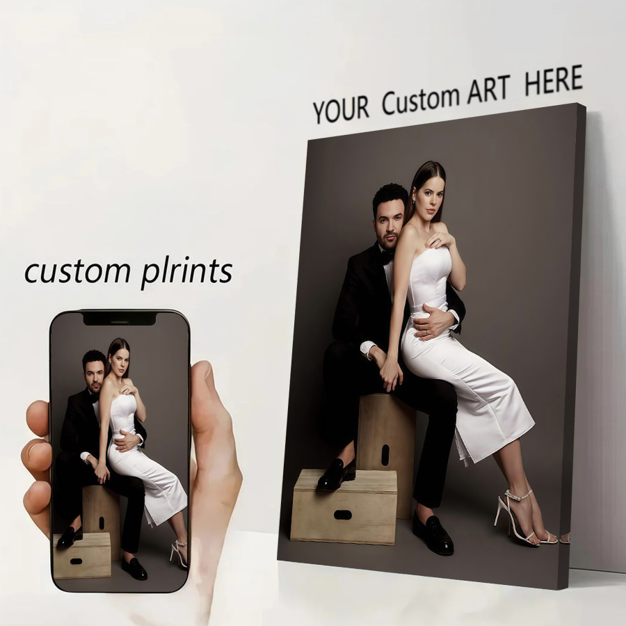 Home Decor Painting - Custom Print Canvas Poster Anime Game