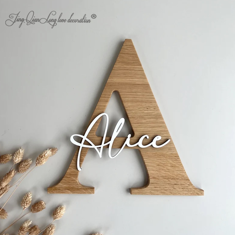 Home Decor Ikea - Custom Name Plate for Children's Room