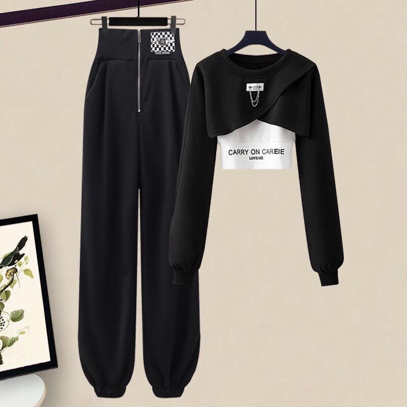 Home Decor Zara - Korean Elegant Sportswear Suit Women's Spring