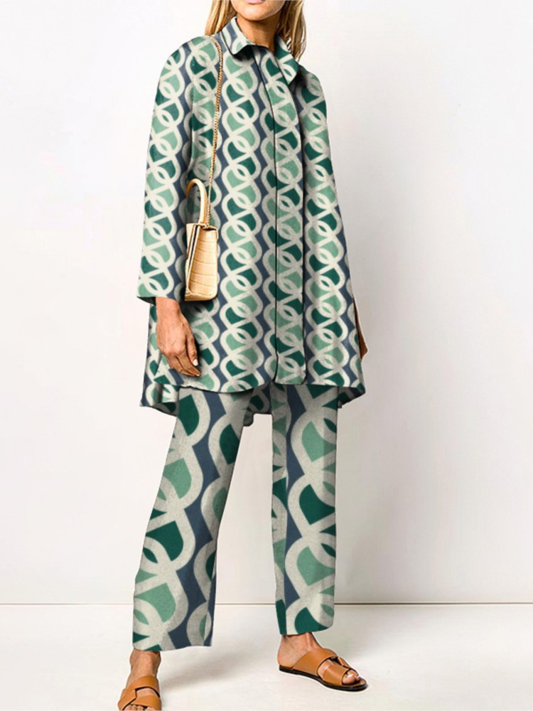 Home Decor Zara - Autumn New Loose Vintage Printed Pant