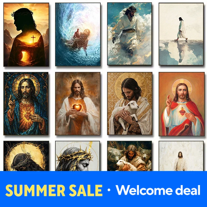 Home Decor Jesus - Protection of Jesus Holy Sacred Heart