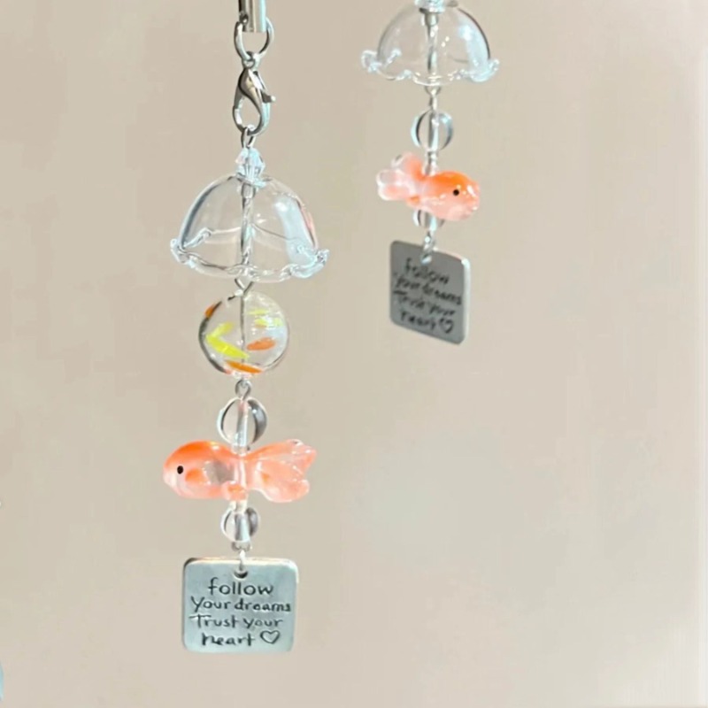 Boho Wind Chimes - Goldfish Wind Chimes Dream Beaded Charm