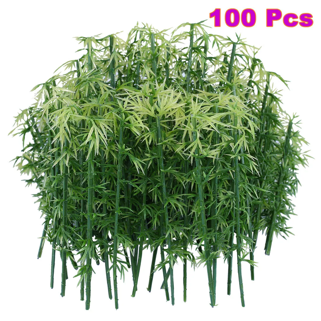 Home Decor Ikea - 100Pcs 6cm/8cm/ 10CM Plastic Model Bamboo