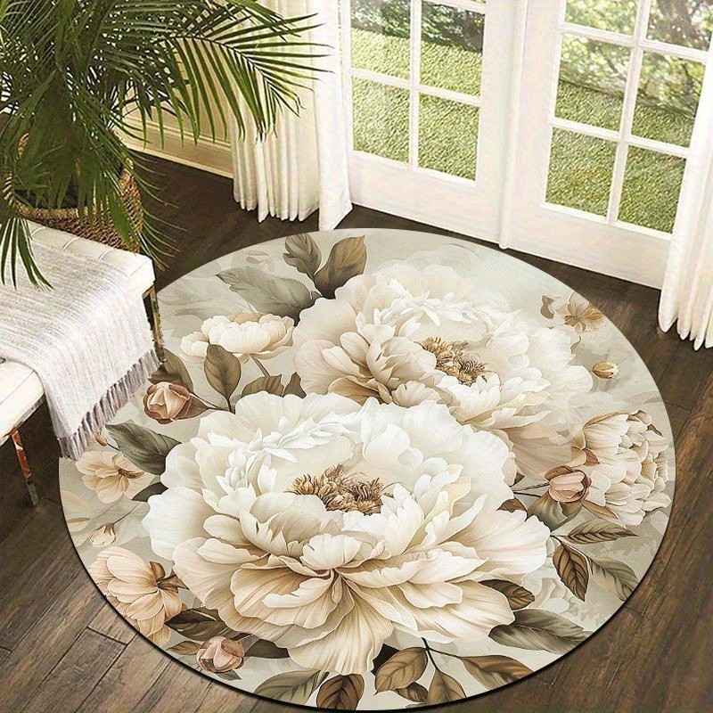 Home Decor Trend 2026 - Round Capybara Gamer Rug Cute Animal