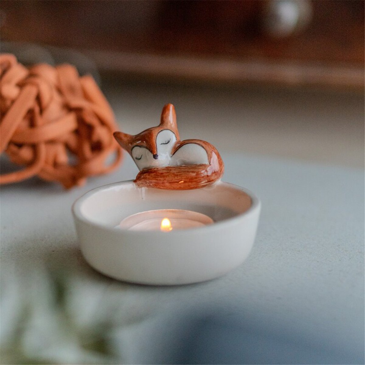 Home Decor Trend 2026 - 2026 Trend Sleeping Candle Holder, Plaster