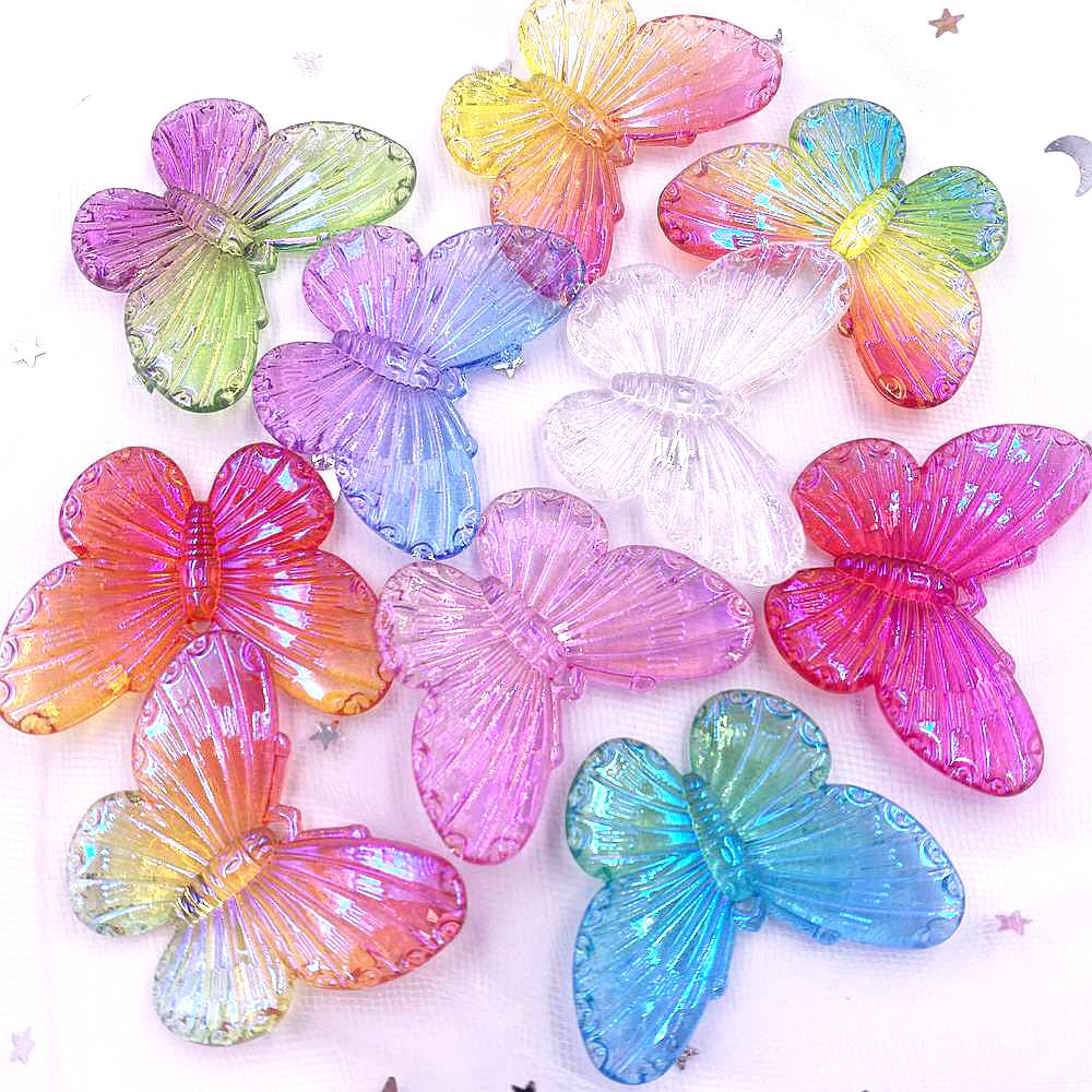 Home Decor Ikea - AB Resin Bling Colorful Crystal Butterfly
