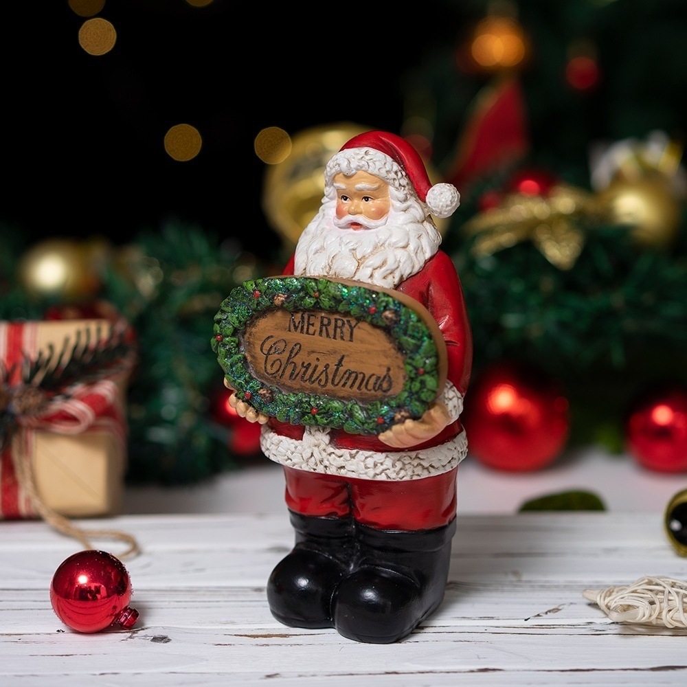 Santa Funny Christmas Decorati - Home Xmas Decor Ideas 评论和价格
