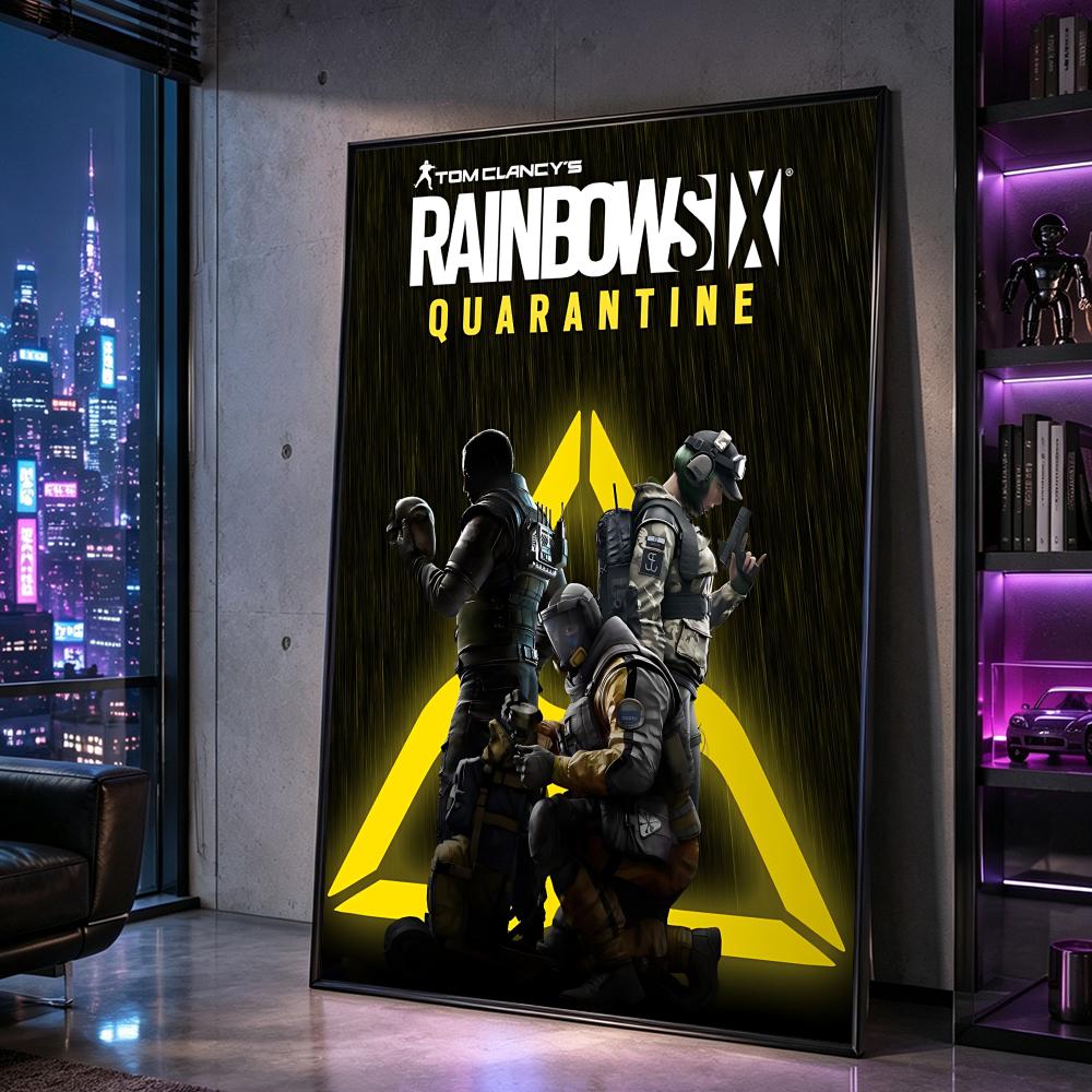 Rainbow Six Siege Poster Poste - Home Decor Living Room Ideas 评论和价格
