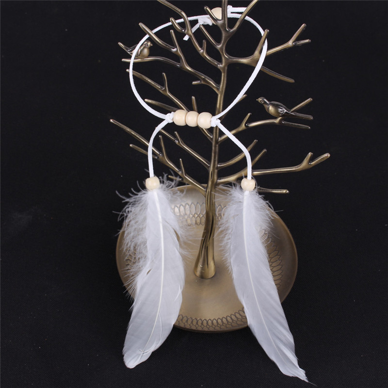 The Indian White Feather Headb - Home Decor Indonesia 评论和价格