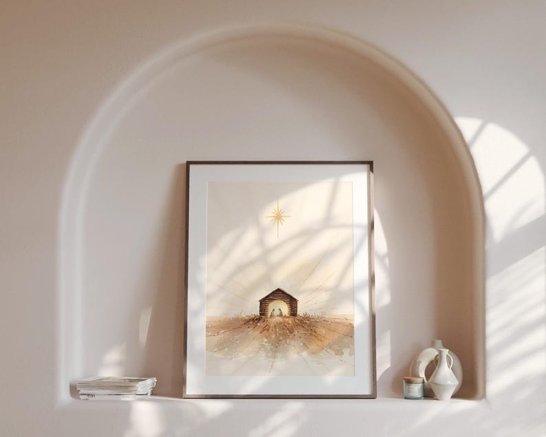 3pcs/set Easter Nativity Scene - Home Decor Jesus 评论和价格