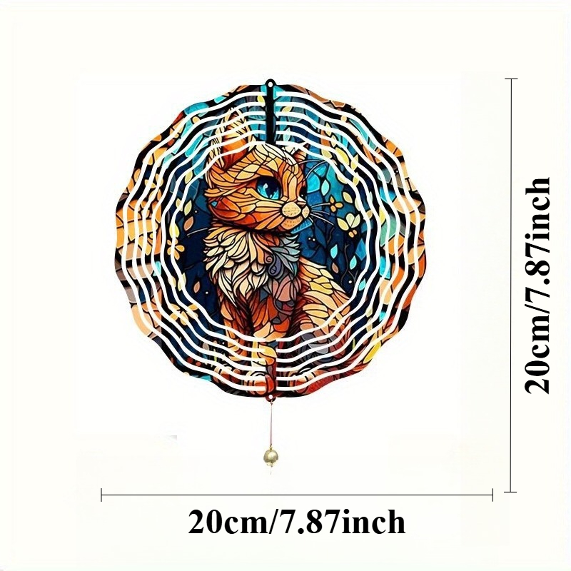 2D Flat - 1pc Boho Style Metal - Boho Wind Chimes 评论和价格