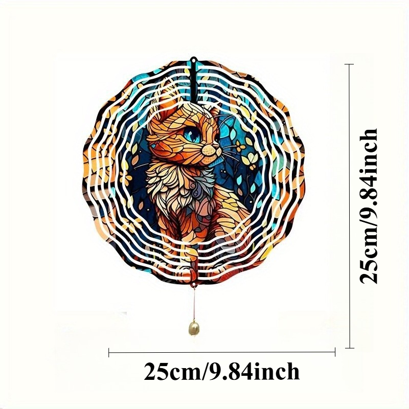 2D Flat - 1pc Boho Style Metal - Boho Wind Chimes 评论和价格