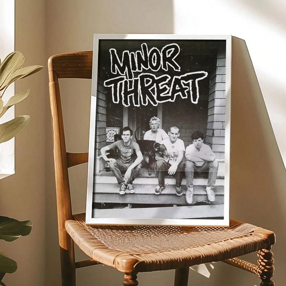 Rock Band M-Minor Threat Poste - Home Decor Living Room Ideas 评论和价格