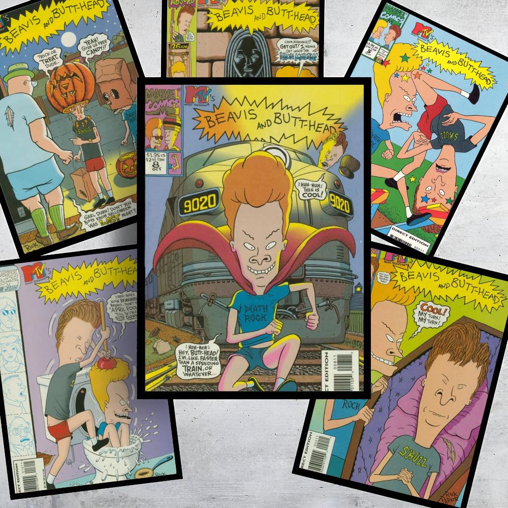 Anime B-Beavis And B-Butthead  - Home Decor Living Room Ideas 评论和价格