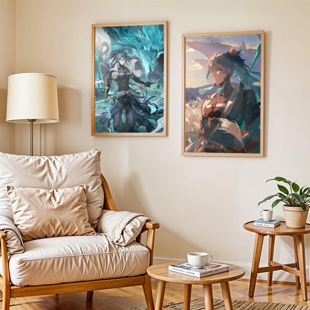 Wuthering Waves Jiyan Poster M - Home Decor Living Room Ideas 评论和价格