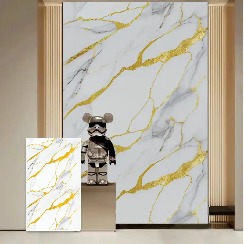 Waterproof Fireproof PVC Europ - Home Decor Wpc Panel 评论和价格