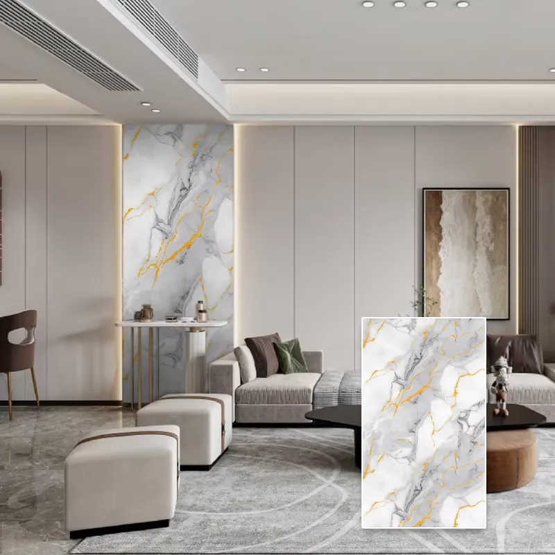 Waterproof Fireproof PVC Europ - Home Decor Wpc Panel 评论和价格