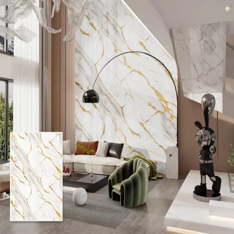 Waterproof Fireproof PVC Europ - Home Decor Wpc Panel 评论和价格