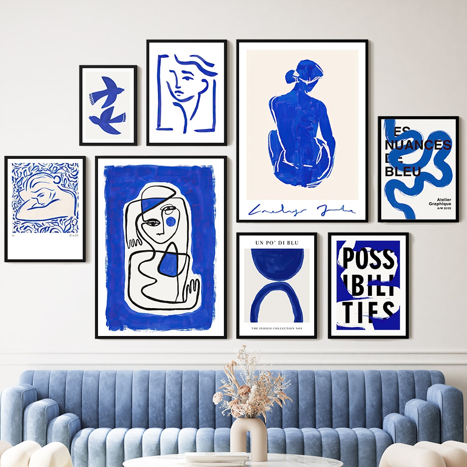Wall Art Mural Print Canvas Pi - Home Decor Minimal 评论和价格