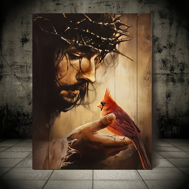 Thorn Crown Jesus Portrait Art - Home Decor Jesus 评论和价格