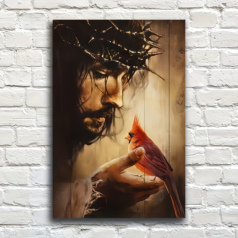 Thorn Crown Jesus Portrait Art - Home Decor Jesus 评论和价格