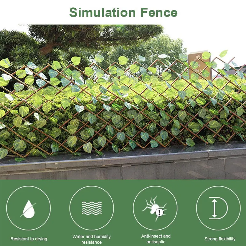 Artificial Leaf Wattled Wall F - Home Decor Wpc Panel 评论和价格