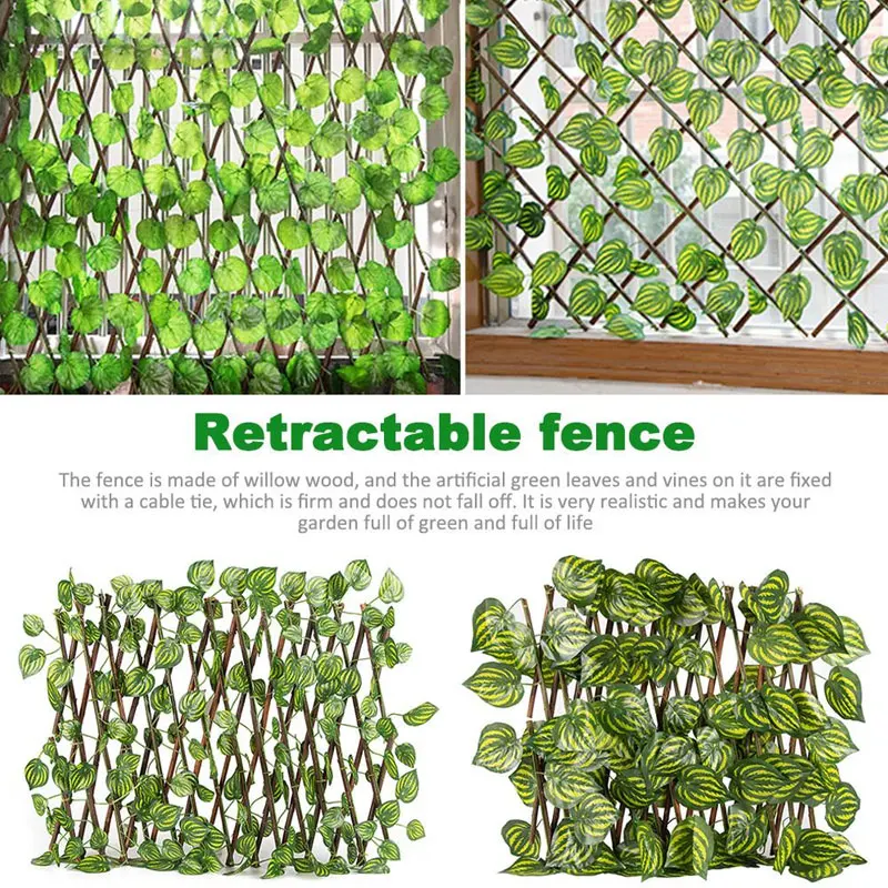 Artificial Leaf Wattled Wall F - Home Decor Wpc Panel 评论和价格
