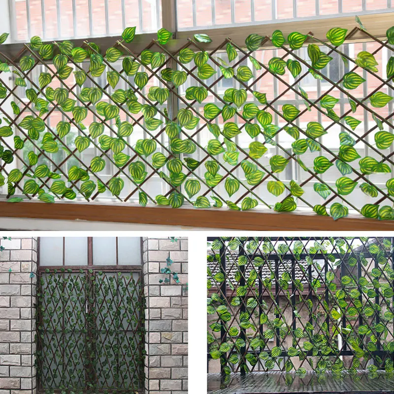 Artificial Leaf Wattled Wall F - Home Decor Wpc Panel 评论和价格