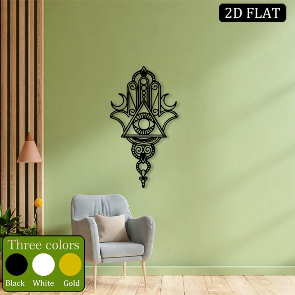 CIFBUY Iron Wall Art Hamsa Evi - Home Decor Free 评论和价格