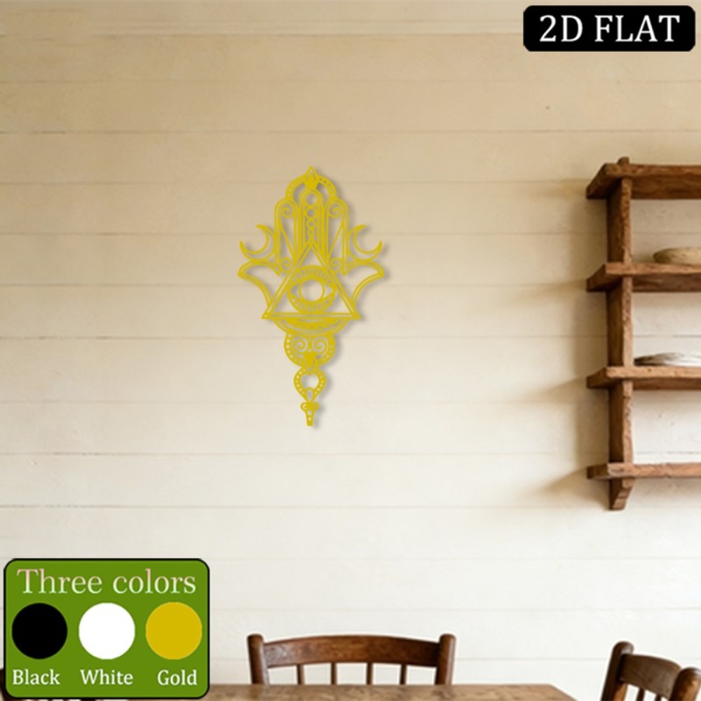 CIFBUY Iron Wall Art Hamsa Evi - Home Decor Free 评论和价格
