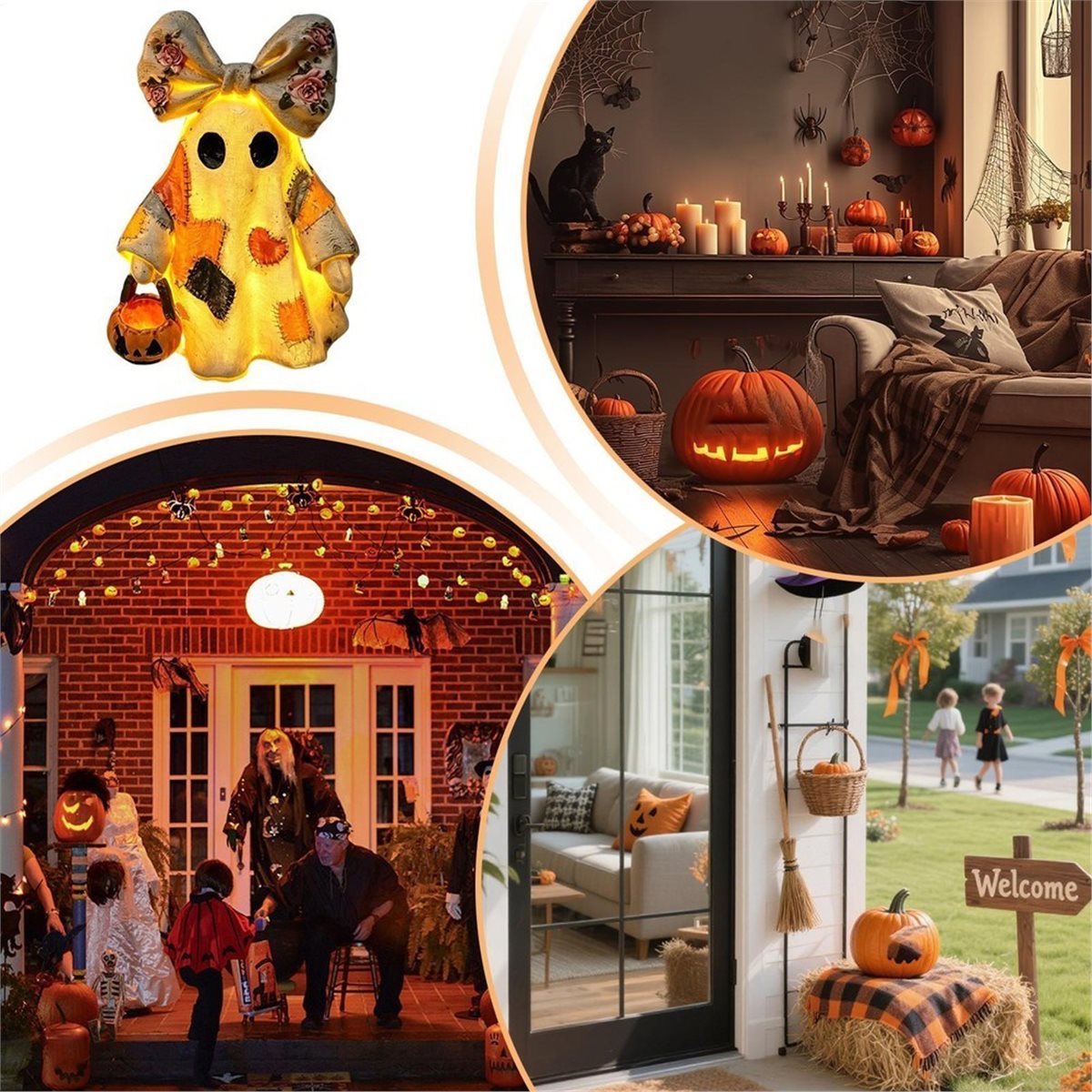 2026 Trend Halloween Ghost Sta - Home Decor Trend 2026 评论和价格
