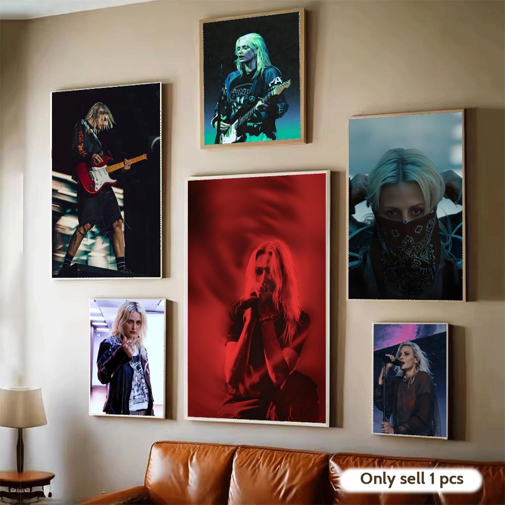 Guitarist E-Emily Armstrong Po - Home Decor Living Room Ideas 评论和价格