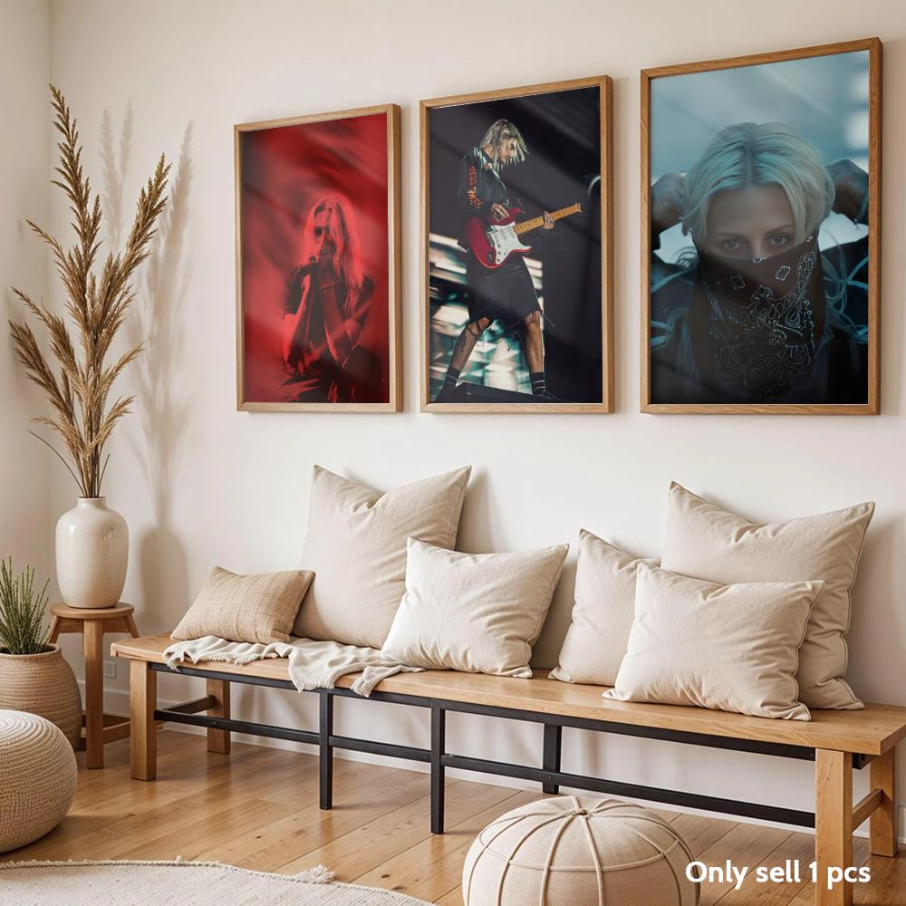 Guitarist E-Emily Armstrong Po - Home Decor Living Room Ideas 评论和价格
