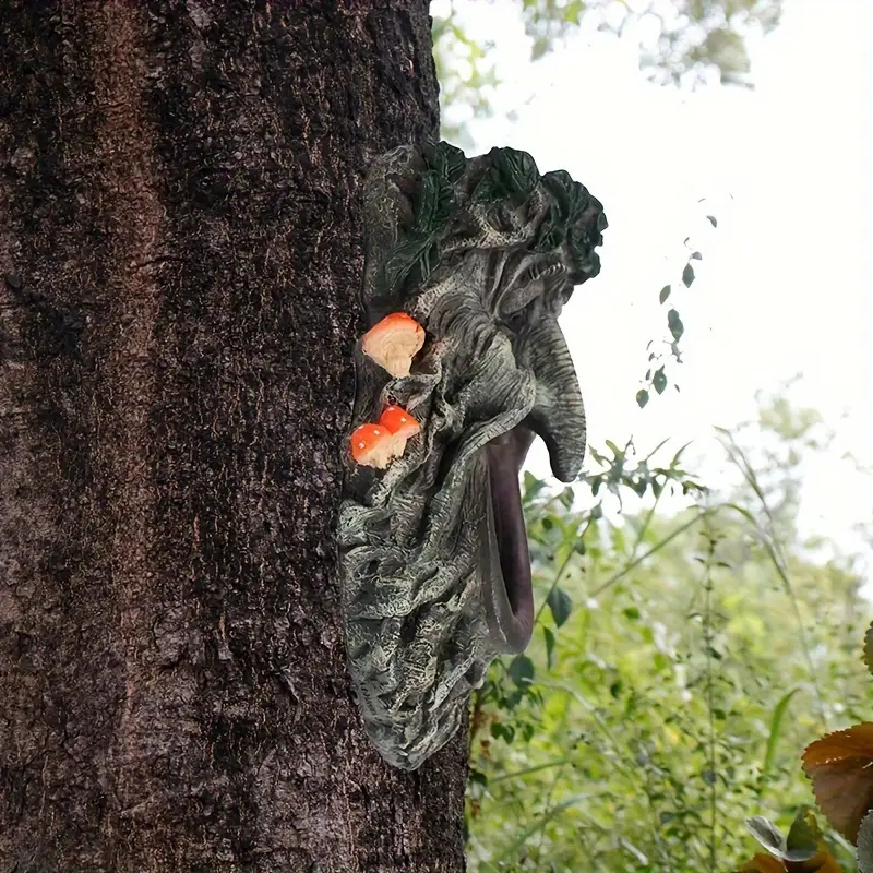 Outdoor Garden Yard Tree Face  - Home Decor Tree 评论和价格
