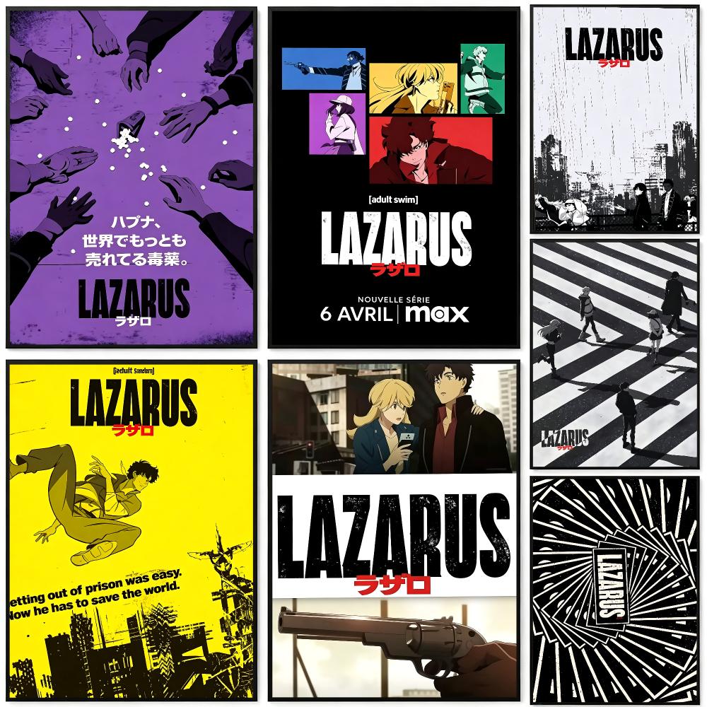 Anime Lazarus Poster Poster HD - Home Decor Living Room Ideas 评论和价格