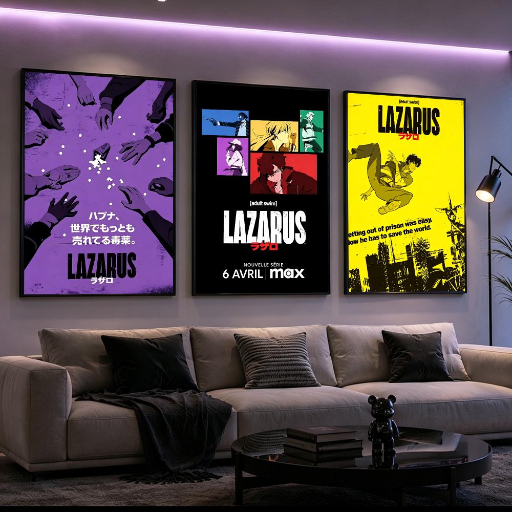 Anime Lazarus Poster Poster HD - Home Decor Living Room Ideas 评论和价格