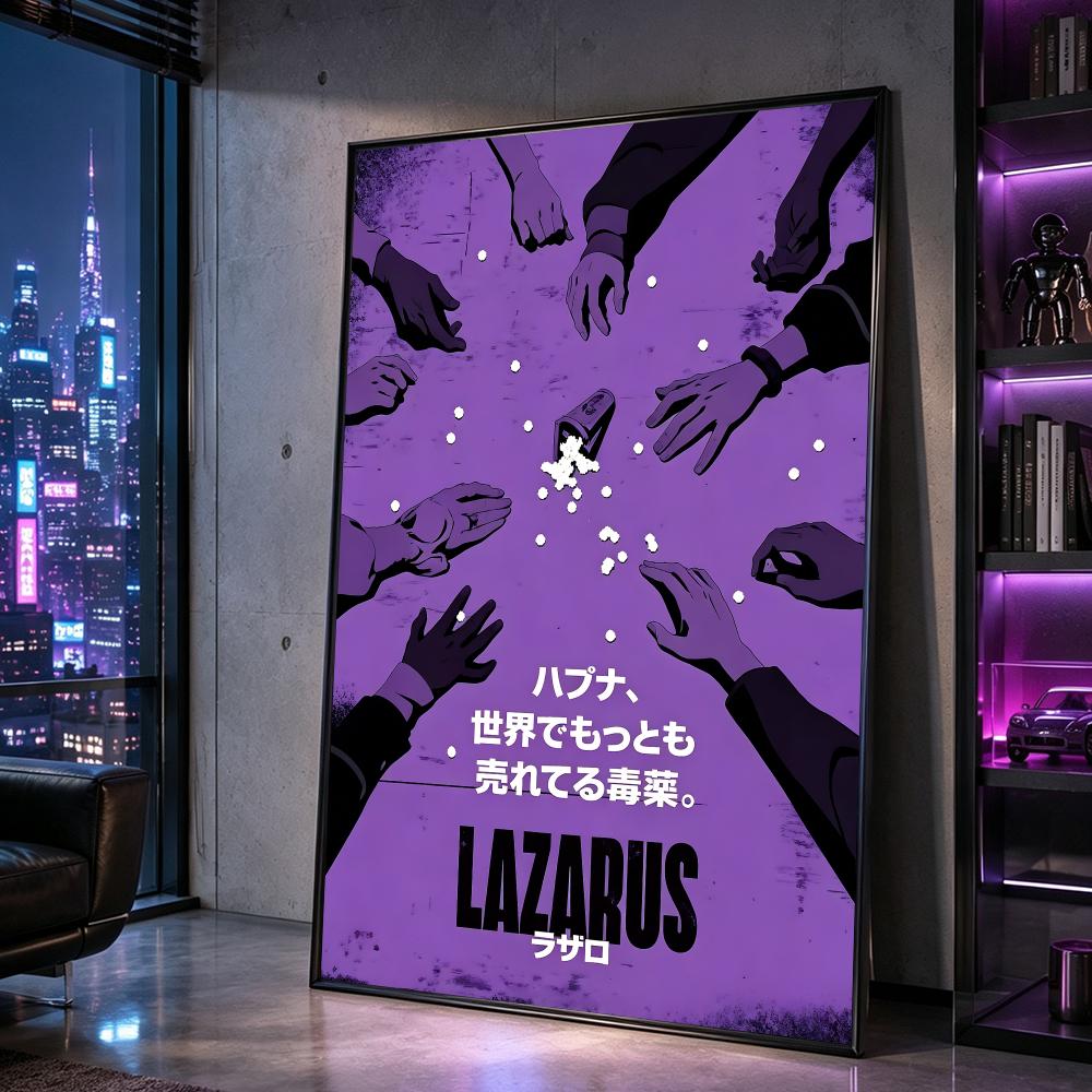 Anime Lazarus Poster Poster HD - Home Decor Living Room Ideas 评论和价格