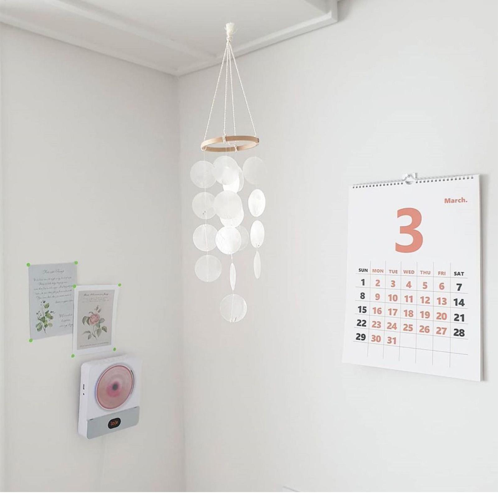 Shell Wind Chimes Patio Coasta - Boho Wind Chimes 评论和价格
