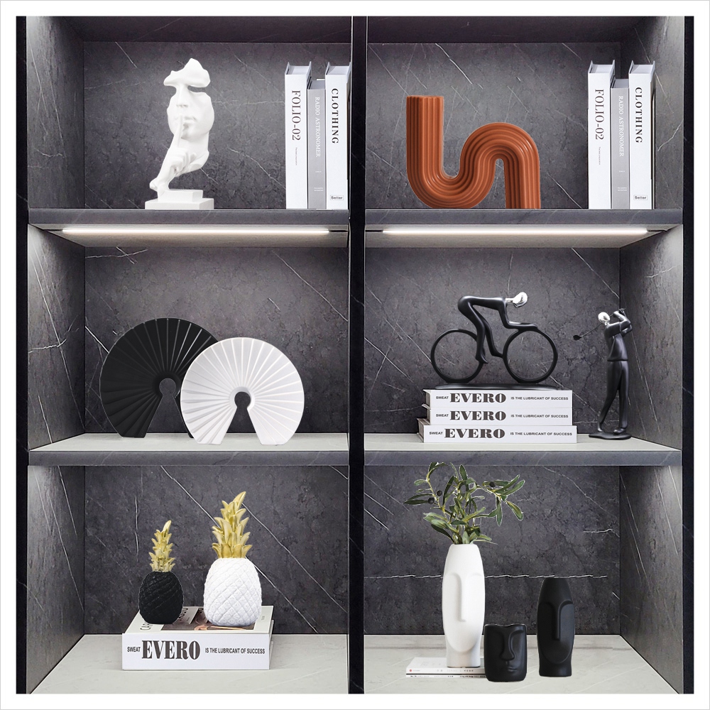 Nordic Luxury Abstract Sculptu - Abstract Sculpture Resin 评论和价格