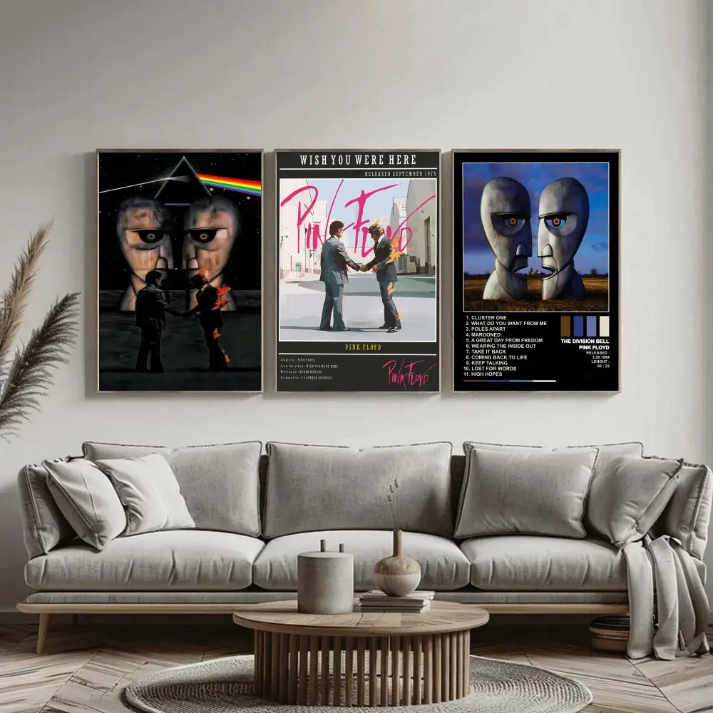 Pop Rock Band P_PinkS F_Floyd  - Home Decor Living Room Ideas 评论和价格