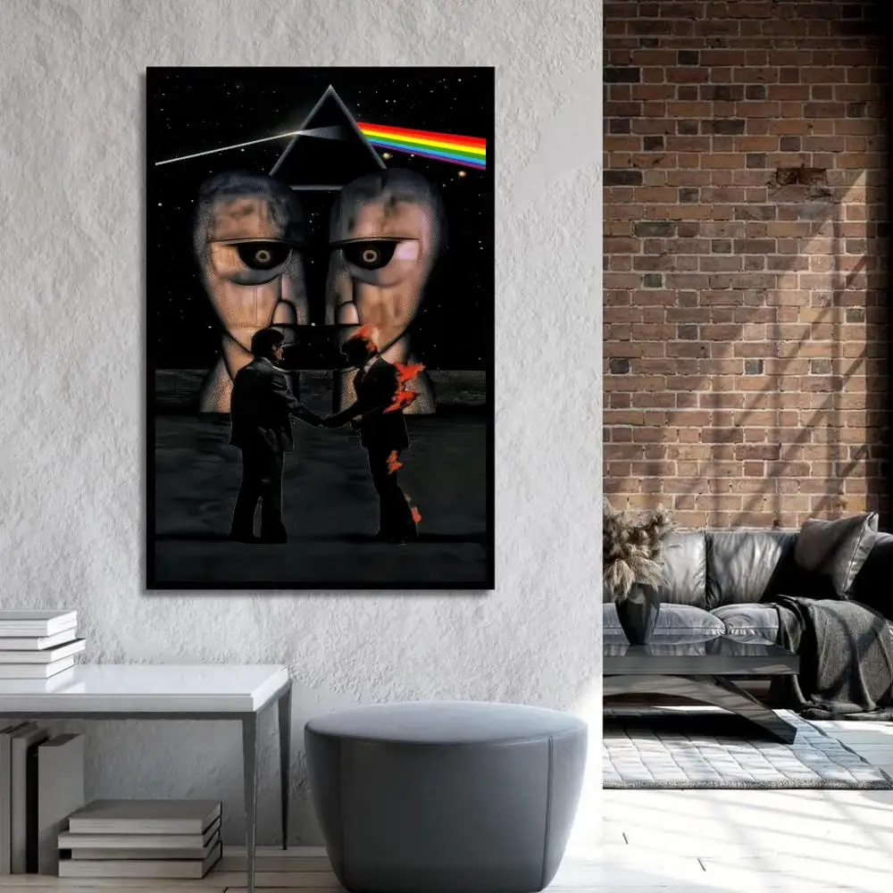 Pop Rock Band P_PinkS F_Floyd  - Home Decor Living Room Ideas 评论和价格