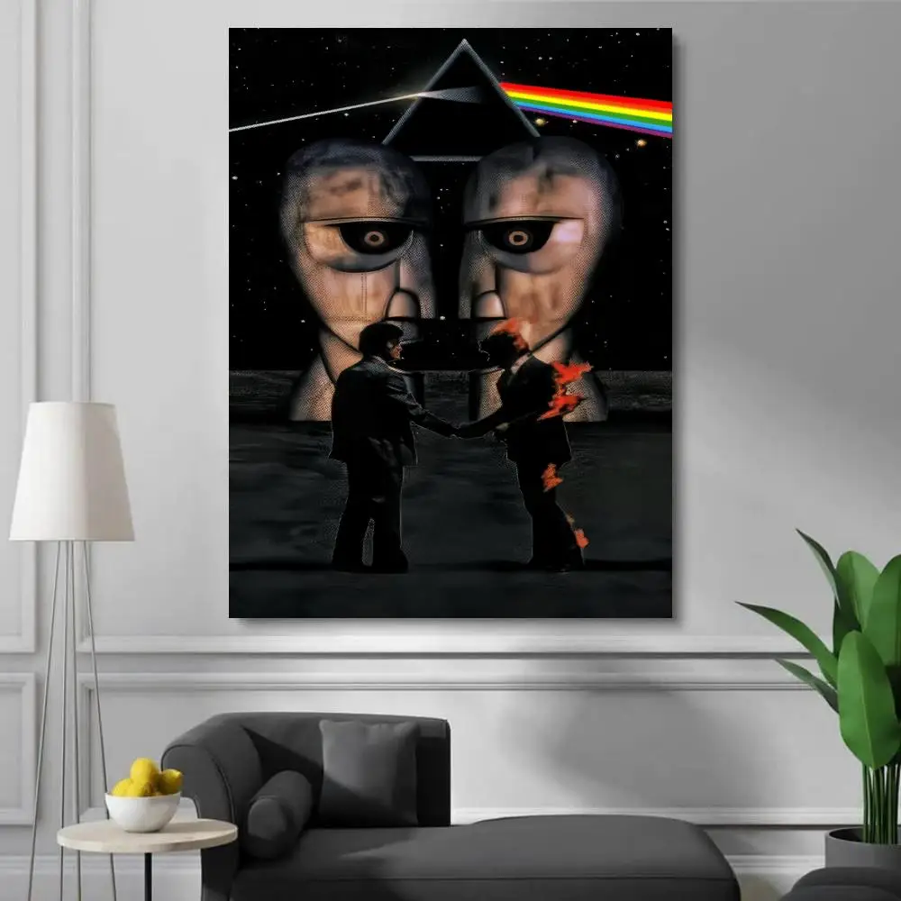 Pop Rock Band P_PinkS F_Floyd  - Home Decor Living Room Ideas 评论和价格