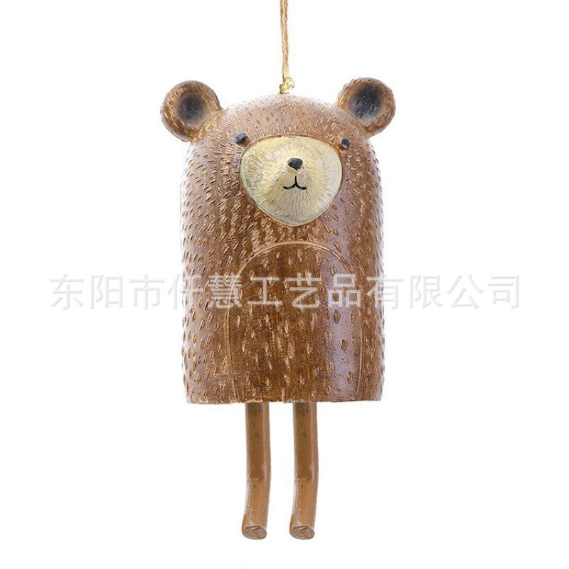 Resin Bear Wind Chime Boho Han - Boho Wind Chimes 评论和价格