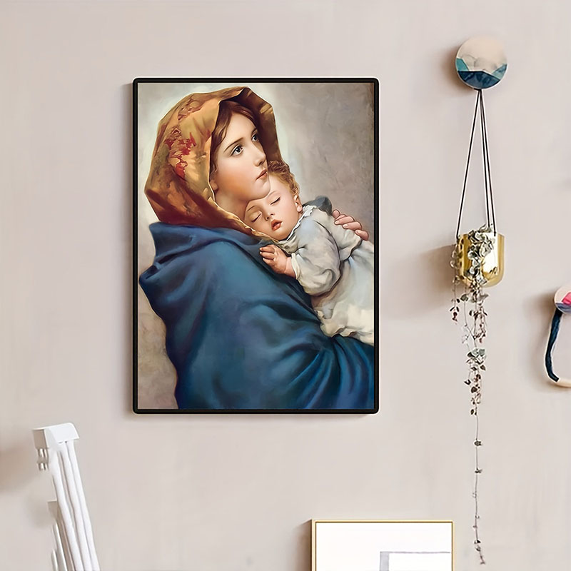 2026 1pc Vintage Virgin Mary a - Home Decor Jesus 评论和价格
