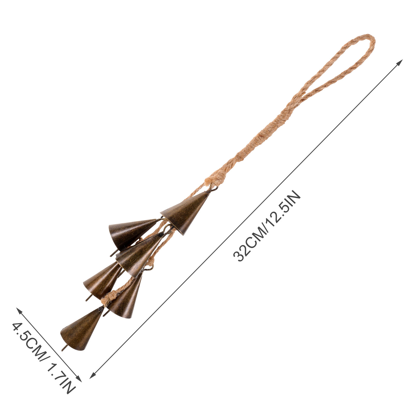 Decorative Witch Bell Wind Chi - Boho Wind Chimes 评论和价格