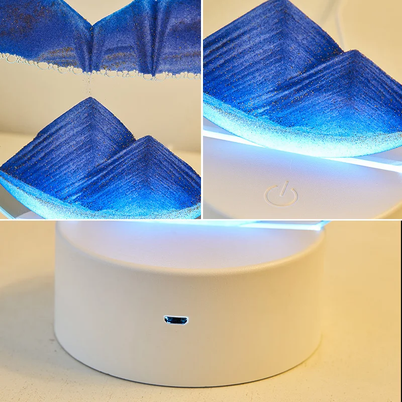 LED 16 Colors 3D Sandscape Lam - Sand Art Picture 评论和价格
