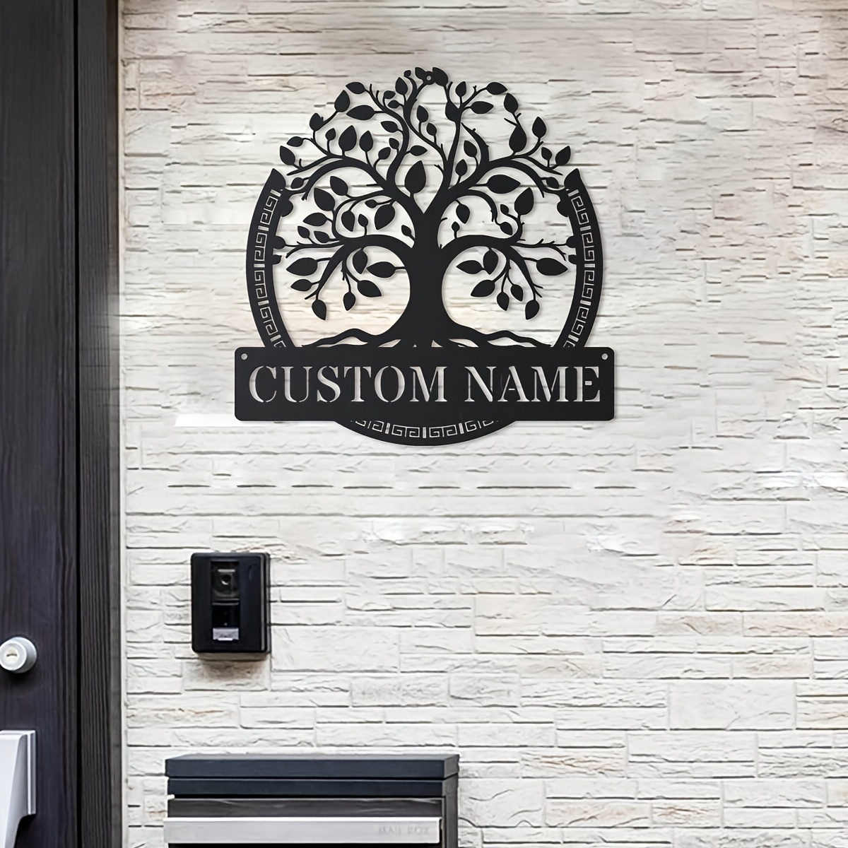 Custom Metal Wall Art of The T - Home Decor Tree 评论和价格