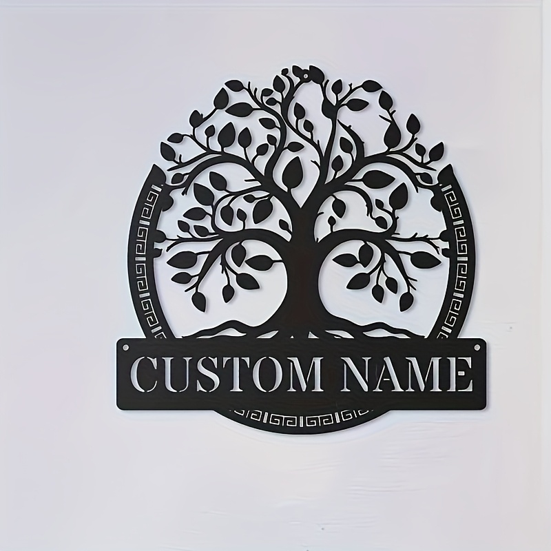 Custom Metal Wall Art of The T - Home Decor Tree 评论和价格