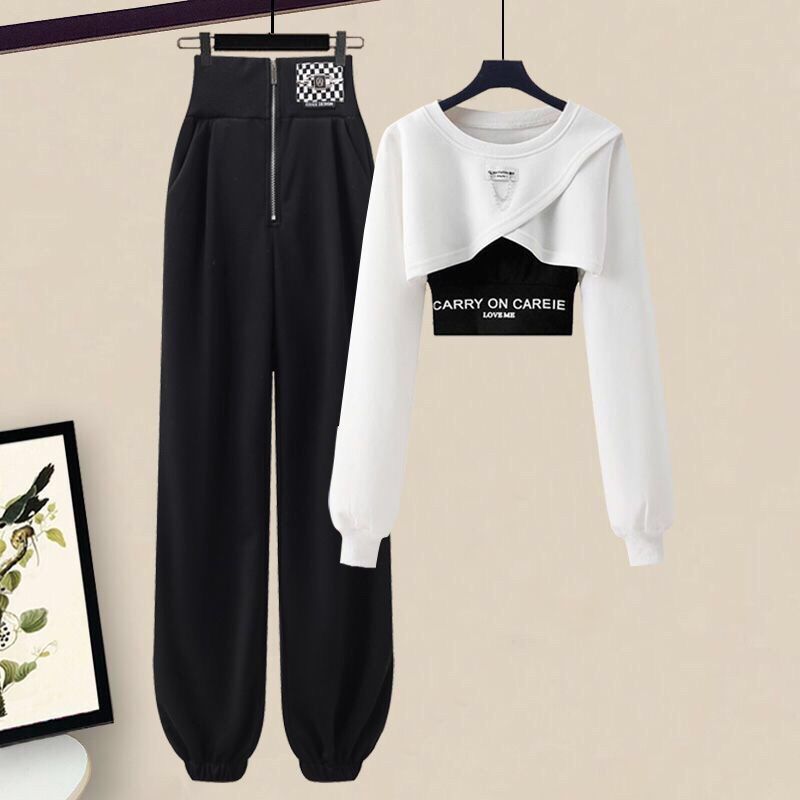 Korean Elegant Sportswear Suit - Home Decor Zara 评论和价格