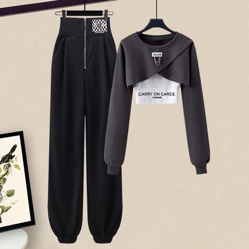 Korean Elegant Sportswear Suit - Home Decor Zara 评论和价格
